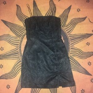 vintage allen schwartz mini dress